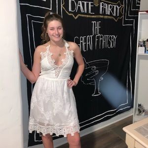 White Lace Dress